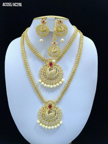 Cz one gram 2025 gold jewellery online